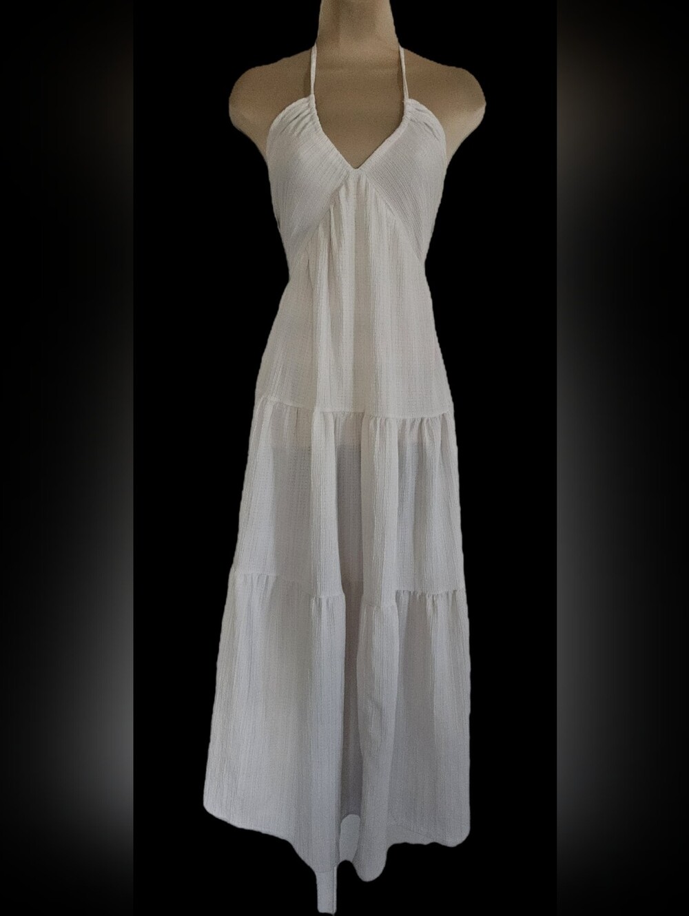 Maxi Dress In Off-white